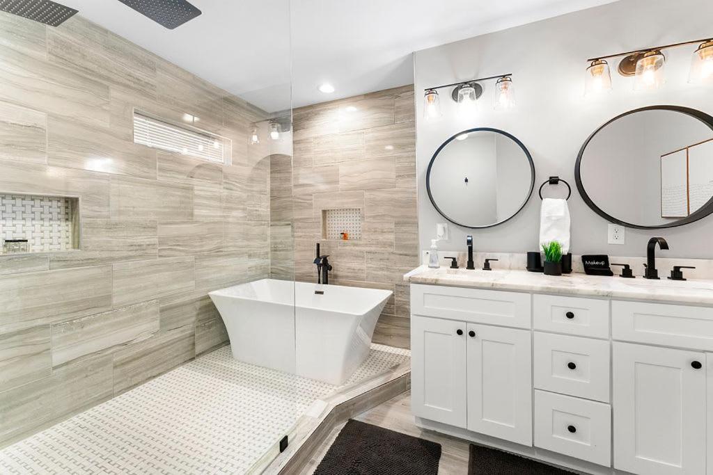 Large Modern Home Centrally Located With Hot Tub Atlanta Eksteriør bilde