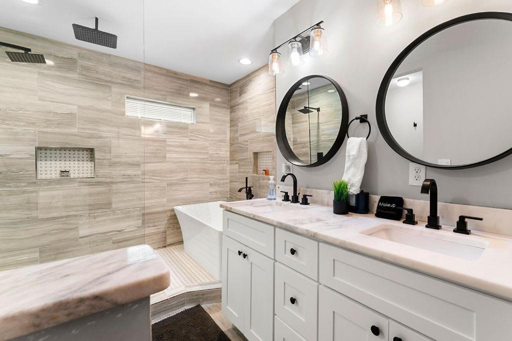 Large Modern Home Centrally Located With Hot Tub Atlanta Eksteriør bilde