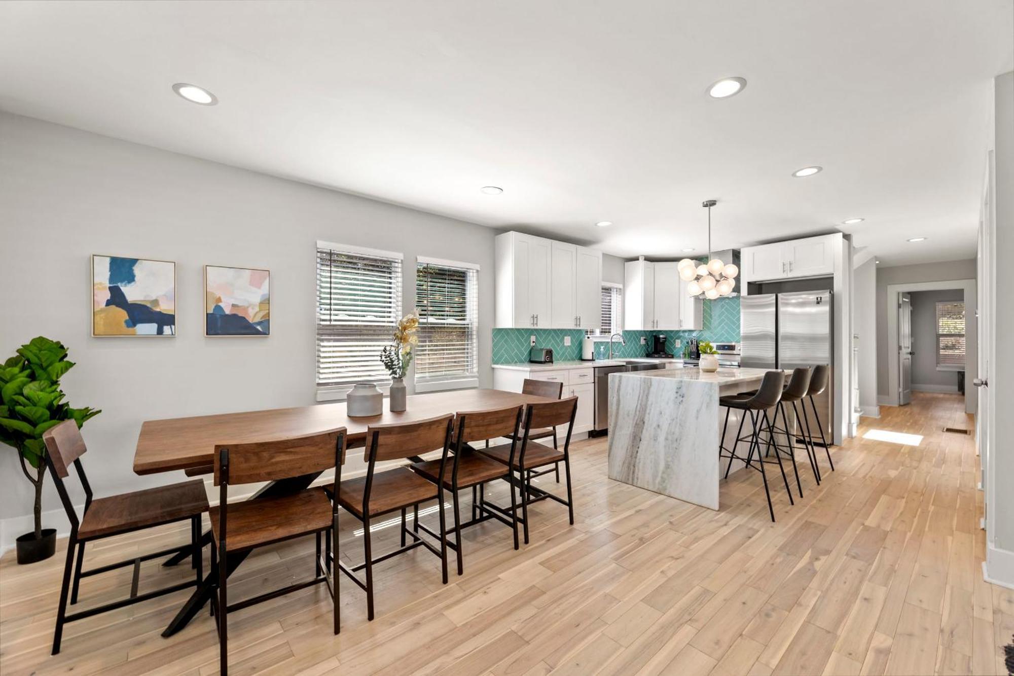 Large Modern Home Centrally Located With Hot Tub Atlanta Eksteriør bilde