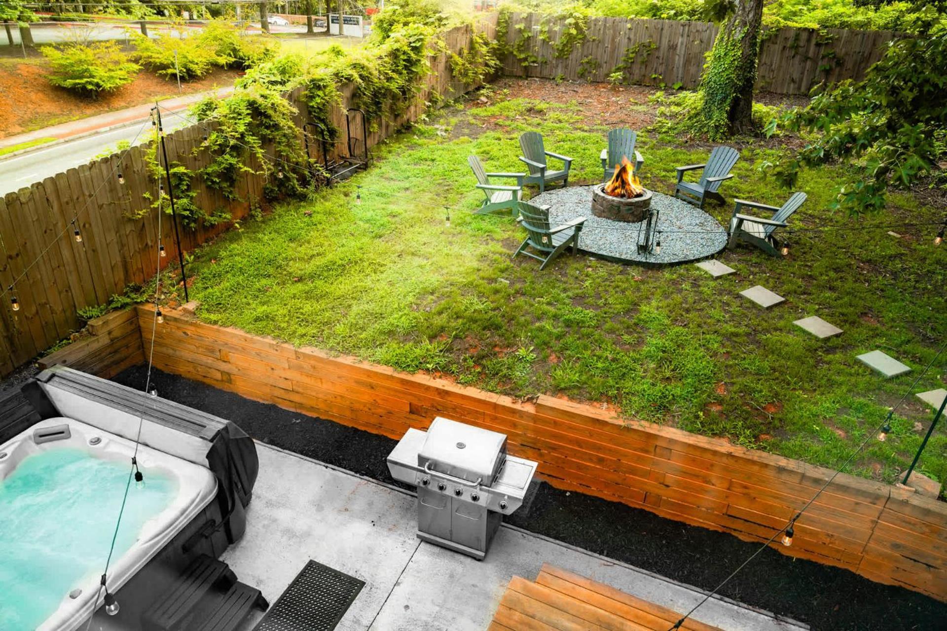 Large Modern Home Centrally Located With Hot Tub Atlanta Eksteriør bilde