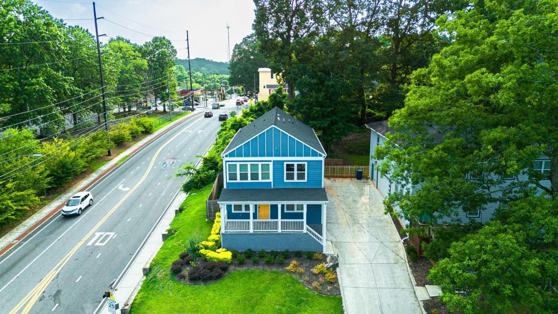Large Modern Home Centrally Located With Hot Tub Atlanta Eksteriør bilde